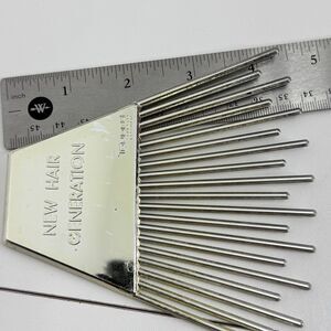 Vintage Tondeo Soungen Germany New Hair Generation Pick Comb Rare 4.5”